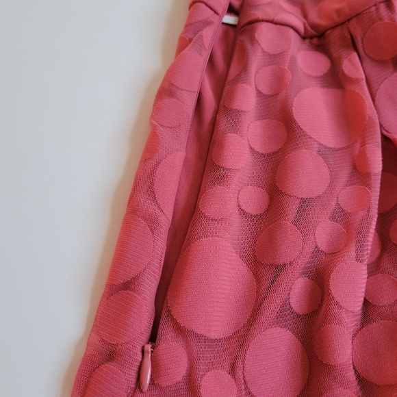 LC Lauren Conrad Pink Polka Dot Fit & Flare Dress - Picture 8 of 8